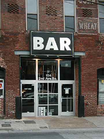 The name of this bar is 'Bar.'
